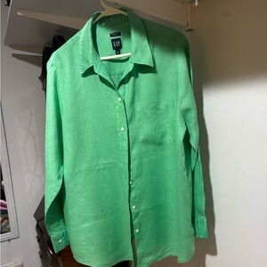 The GAP Boyfriend Shirt in Linen!
